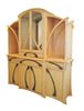 [Tiger Maple Breakfront]