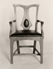 Cherry Art Nouveau Chair]