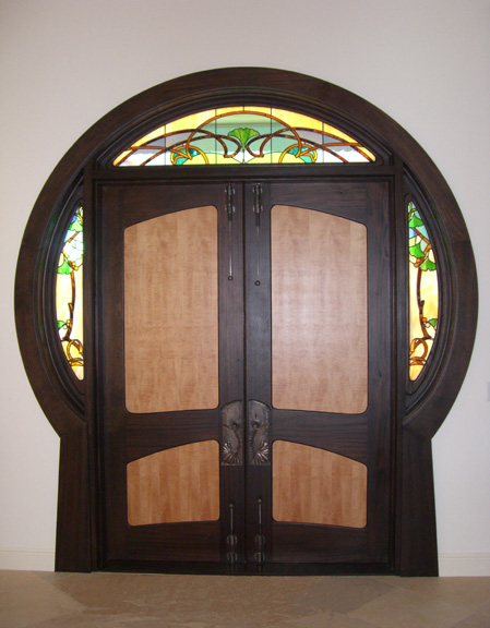 Gingko Tree Door