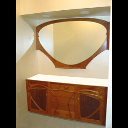 Calla Lily Cabinet