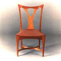 Mahogany Art Nouveau Chair