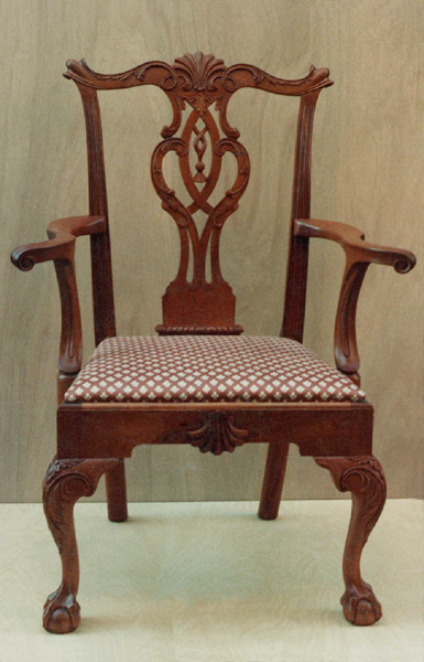 Tassleback Philadelphia Chippendale Chair